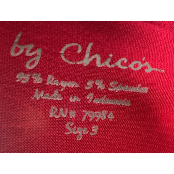 Vintage Chico's Oversized Flowy Long sleeve Top Size XL - Picture 5 of 5
